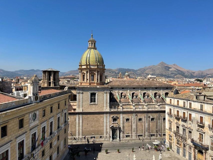 Palermo: Historical Center Walking Tour with Rooftop Views - Corso Vittorio Emanuele and Palermo Cathedral’s style blend