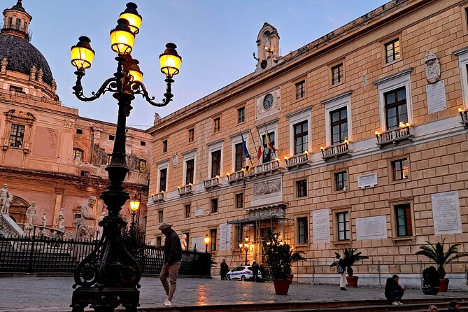 Palermo in 2 hours Main monuments and historic markets - Piazza Olivella and Sant’Ignazio: Baroque church energy and a plague legend