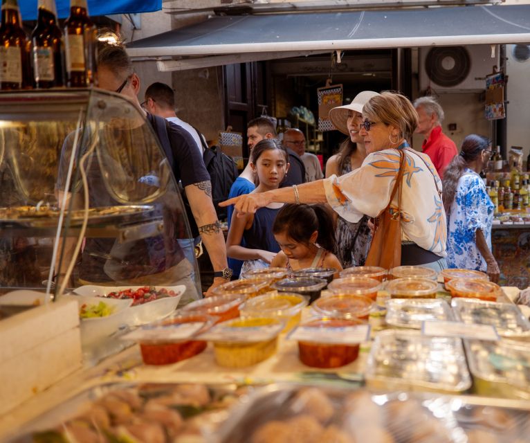 Palermo: Market Tour and Sicilian Cooking Class with Lunch - Lunch with unlimited wine: practical, not just symbolic