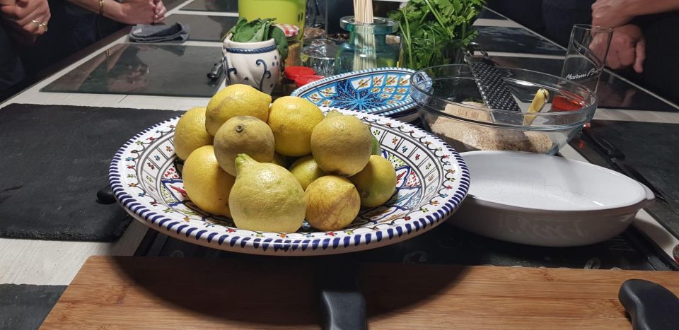 Palermo: Sicilian Cuisine Social Cooking Class & Dinner - The dinner: four courses, wine, coffee, and limoncello