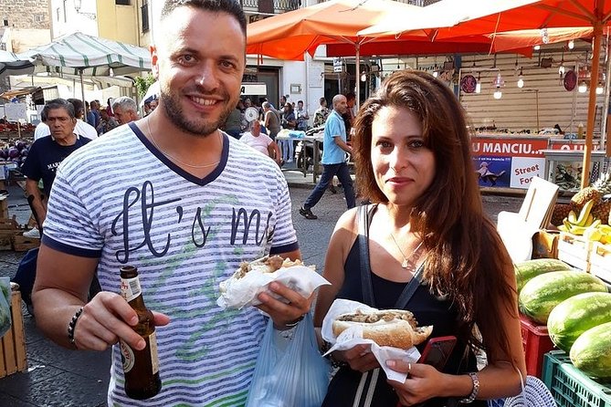 Palermo Street Food tour: art, history and ancient markets - Teatro Massimo: seeing the big opera house between bites