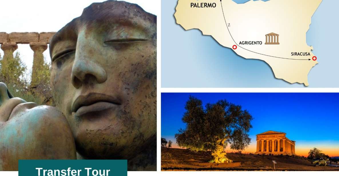 Palermo to Siracusa: stop al Valley of Temples & Roman Villa - Agrigento in context: myth, origins, and major names