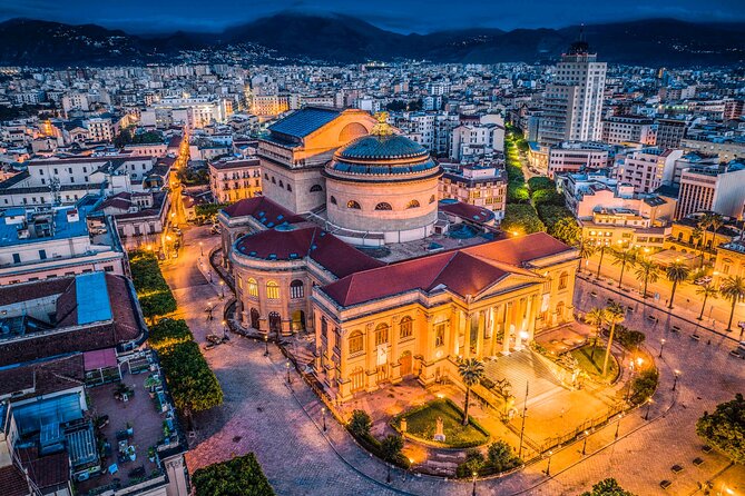 Palermo: Tour Historic Center, Catacombs & Monreale in CruiserCar - Quattro Canti and Piazza Pretoria: Baroque Crossroads and the Square of Shame
