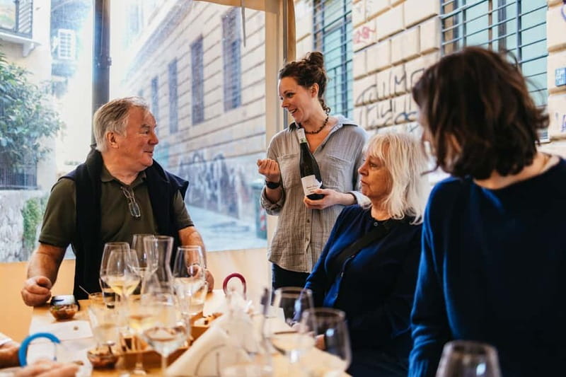 Palermo: Wine Tasting with Snacks at Bottega Monteleone - Hosts and Atmosphere: Cozy Doesn’t Mean Quiet