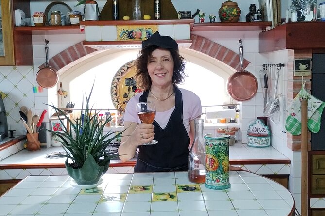 Pasta Class Cook Traditional -Sciacca-Wine included-Shuttle extra - Garden-to-plate touches that make it feel real