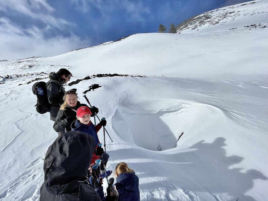 Piano Provenzana: Guided Mt. Etna Snowshoeing Trek - First Stop: Safety Briefing and Setting Your Footing