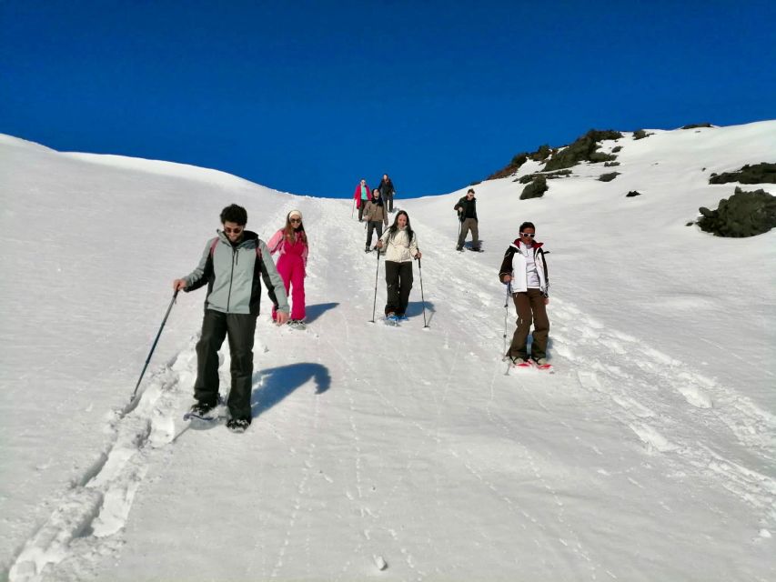 Piano Provenzana: Guided Mt. Etna Snowshoeing Trek - Photo Stops and Guided Wayfinding: How the 3 Hours Stay Fun