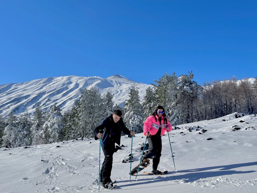 Piano Provenzana: Guided Mt. Etna Snowshoeing Trek - Reaching the Big Side Craters Around 2,200 m
