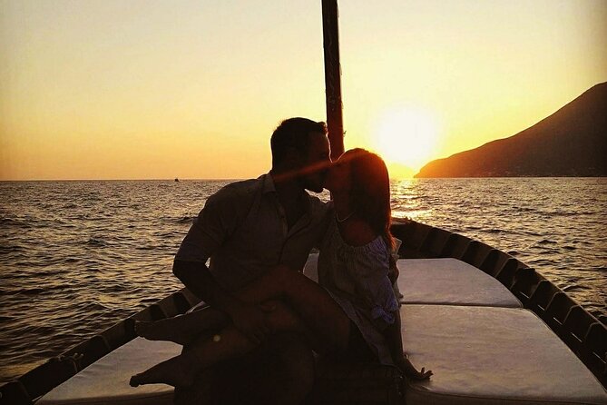 Private Boat Tour at Sunset to the Faraglioni of Lipari - Price and value: what $348.44 gets you (for up to 6)