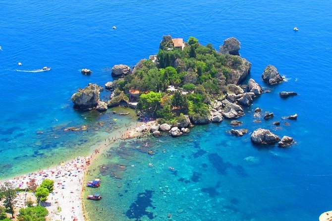 Private Etna & Taormina Tour, from Palermo area & Cefalù - Taormina: 3 hours to stroll, snack, and pick your pace