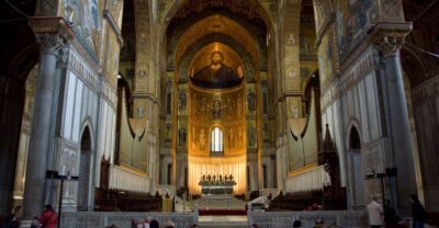 Private Monreale Cathedral and Cloister, Ceramic Lab tour - From Teatro Massimo: private driver, small-group flow