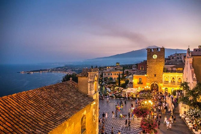 Private Taormina Sunset walking Tour with Aperitif - The aperitif stop: spritz or Sicilian wine with light snacks