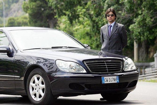 Private Transfer Depart.:From Palermo hotels to Palermo Apt - Pickup in Palermo City Center: From Elevator to Sedan