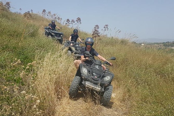 Quad excursion Hinterland Sciacca and Ribera - Verdura River Canyon: river fords and underpasses (the real thrill)