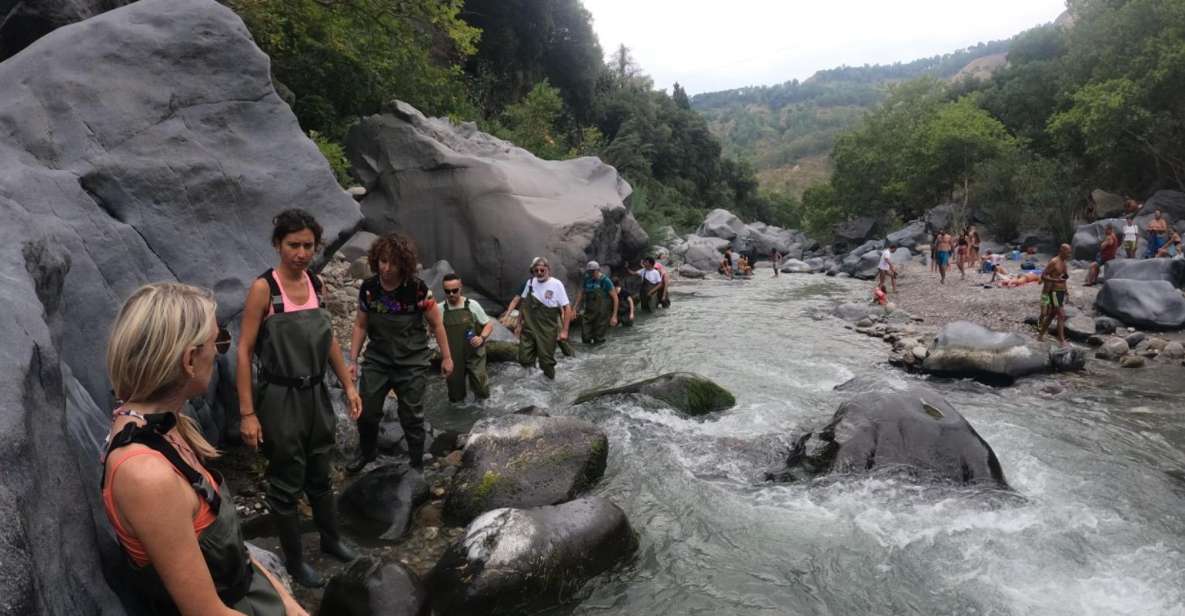 River Trekking Gole Alcantara - Getting there: van transfer and why 30 minutes early pays off