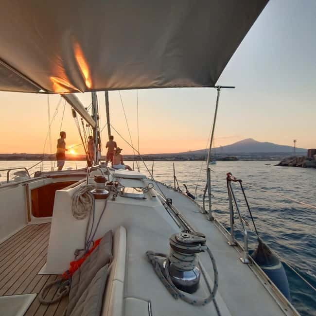 Sailboat Tour with Apertif in the islands of the cyclops - Le Ciminiere: where the views come in early