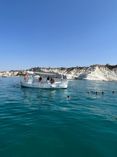 San Leone, Scala dei turchi: private aperitif on boat tour - Setting out from San Leone: getting your bearings fast