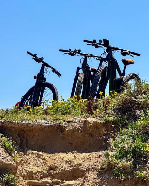 Scala Dei Turchi: E-BIKE TOUR Hidden Beaches, Sea, Relaxation [+SNORKELING ] - Sea-and-cliff history cues you can actually notice while riding