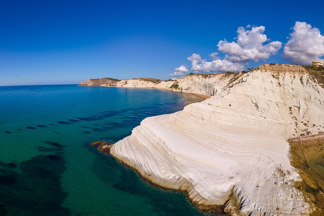 Scala dei Turchi in 3.5 hours, boat tour with stops for swimming - Faro di Capo Rossello: Lighthouse Headland Swimming