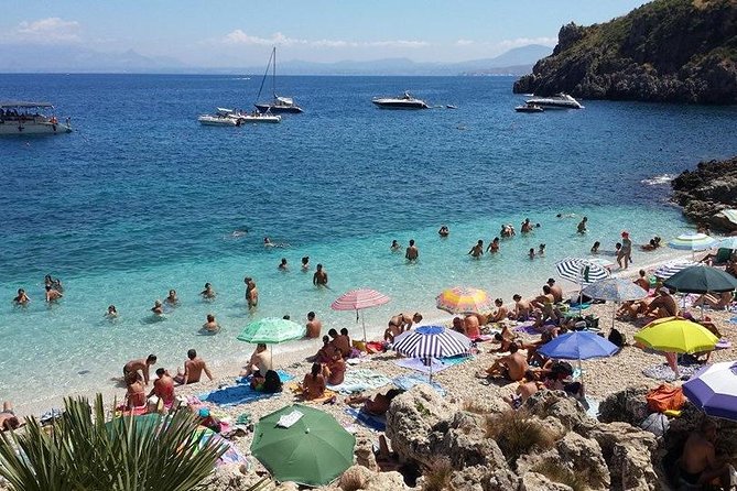 Shuttle Bus Riserva dello Zingaro - North Entrance drop-off vs the published meeting address