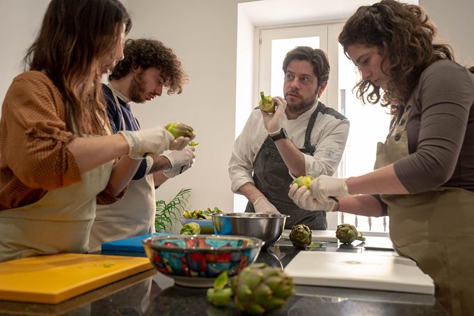 Sicilian Cooking Class - From Porta Carini to an Air-Conditioned Kitchen