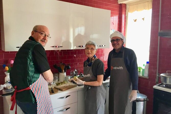 Sicilian Cooking Class and Market Tour with a Local Chef - Cooking in a home kitchen (with Maurizio’s help)
