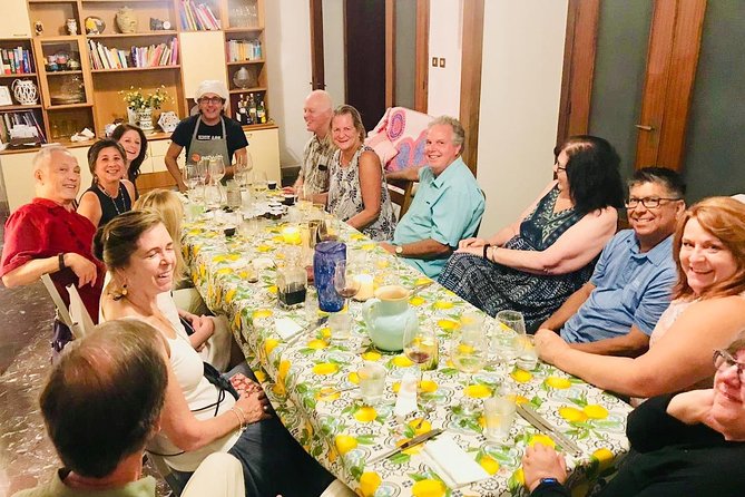 Sicilian Dinner with a Local Chef in Palermo - Wine tasting, liqueur, soft drinks, and coffee: how the night stays lively