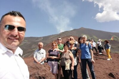 SICILY - Culture & Flavours 8 Days/7 Nights Tour - Day 2 Etna + Taormina: Volcano Power and a Postcard Town