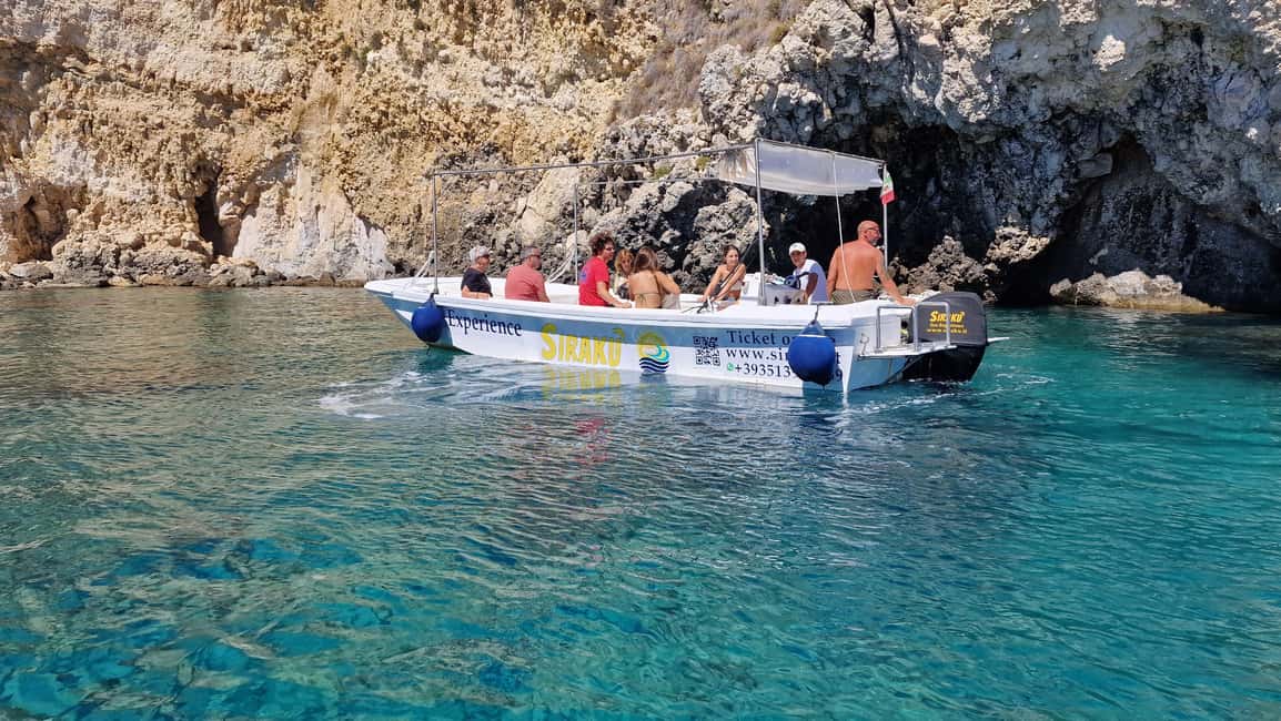 Siracusa: Ortigia & Sea Caves Speedboat Tour with Swim Stop - Getting on Board: Meeting Point, Boat Setup, and What’s Included