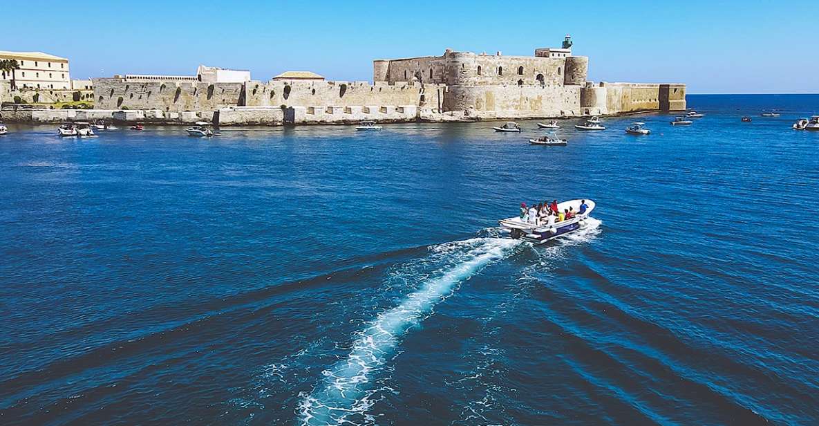 Siracusa: Private Boat Excursion to Ortigia with Prosecco - Arethusa Spring and Castello Maniace: Iconic Syracuse From a New Angle
