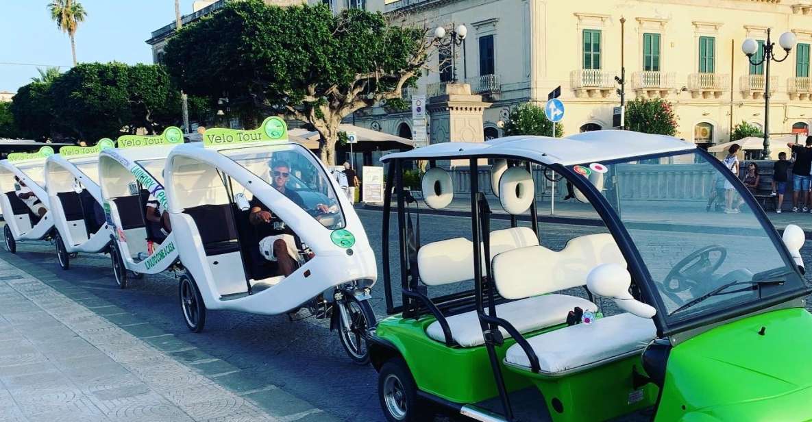 Siracuse: Guided Velobike Tour - Pickup and drop-off: built for Ortigia-first days