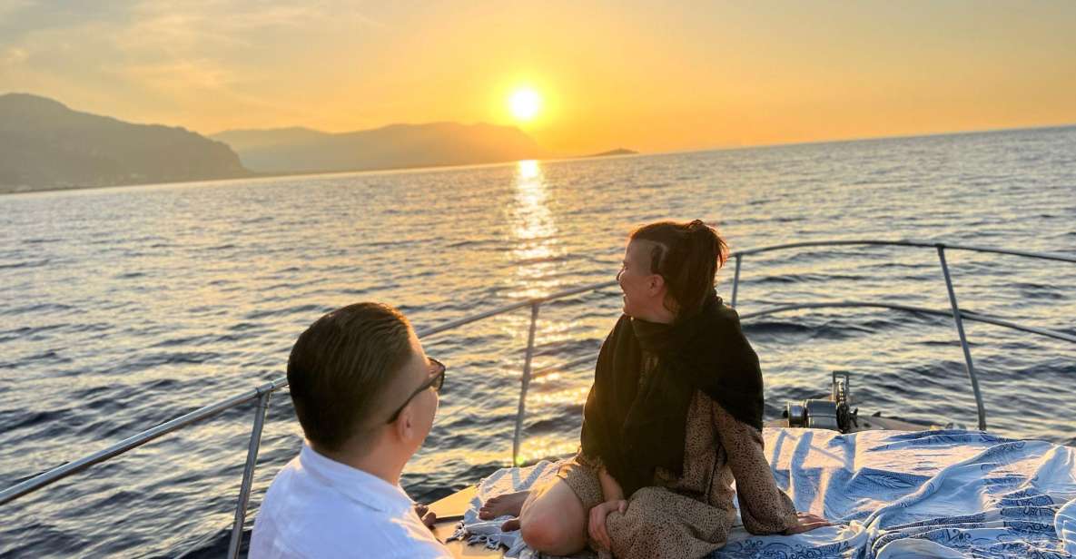 Sunset boat tour in Palermo - Grotta Regina (Queen’s Cave): your main stop for photos and evening mood