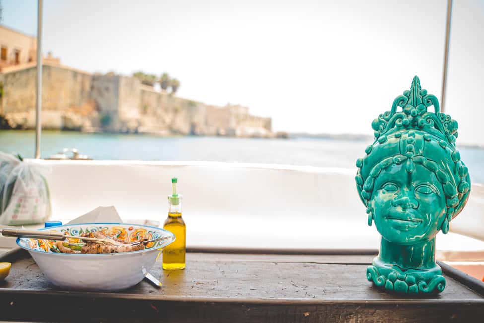Syracuse: Boat tour with barbeque on board - The Real View: Ortigia, Maniace Castle, and the City From the Water