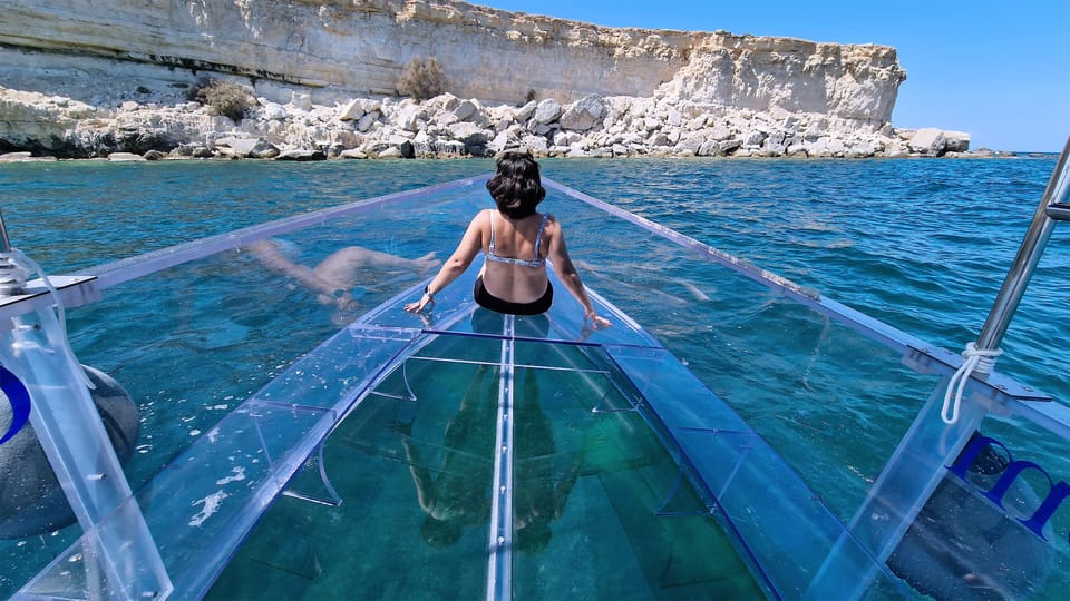 Syracuse: Coast and Sea Caves Full Transparent Boat Tour - Crystal Boat and Syracuse sea caves: why the “see-through” part matters