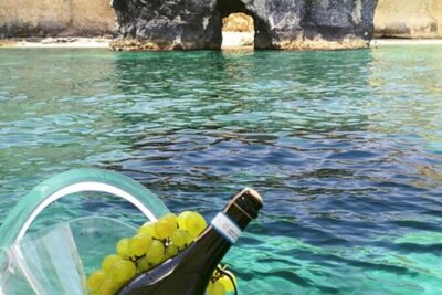 Syracuse private boat with aperitif - Sea caves and the Two Brothers cove bath