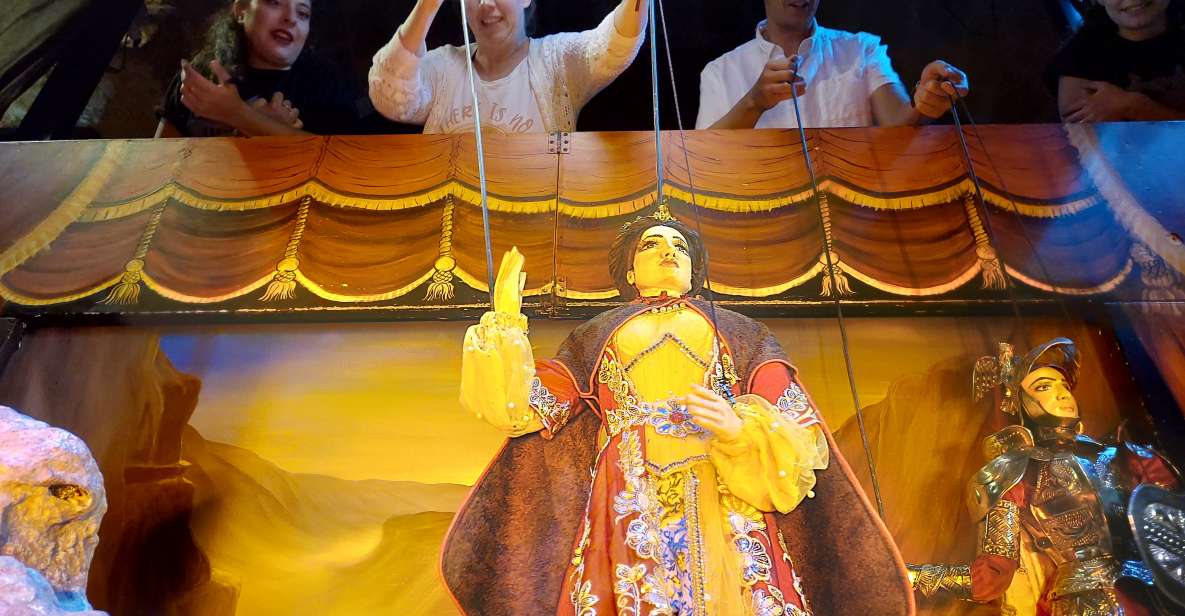 Syracuse: Sicilian Puppet Show with visit behind the scenes - The Puppet Show: Roland, Orlando, and Big Emotions in Wooden Form