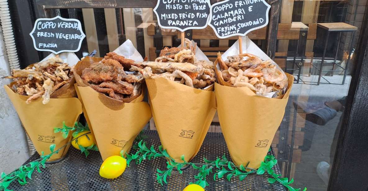 Syracuse: Street Food Walking Tour in Ortigia with Tastings - Stop 1: Street food tastings that set the tone