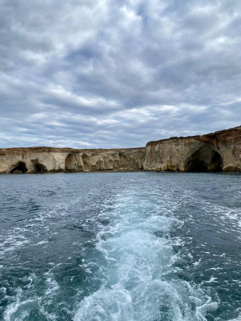Syracuse:Boat tour Ortigia,Pillirina and seacaves - Castello Maniace: why this fortress stop feels different by boat