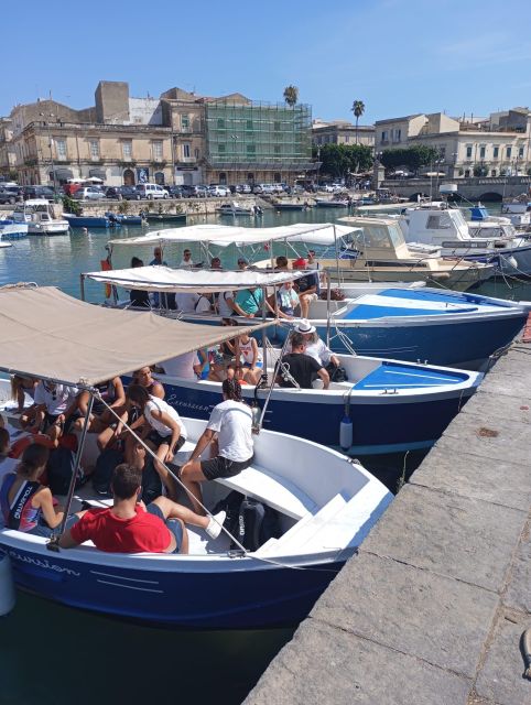 Syracuse:Boat tour Ortigia,Pillirina and seacaves - Ortigia and the waterfront landmarks you’ll actually see from the water