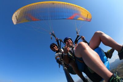 Tandem Paragliding Flight in Taormina - Flying Time Above Taormina and the Coast: What Your Pilot Handles