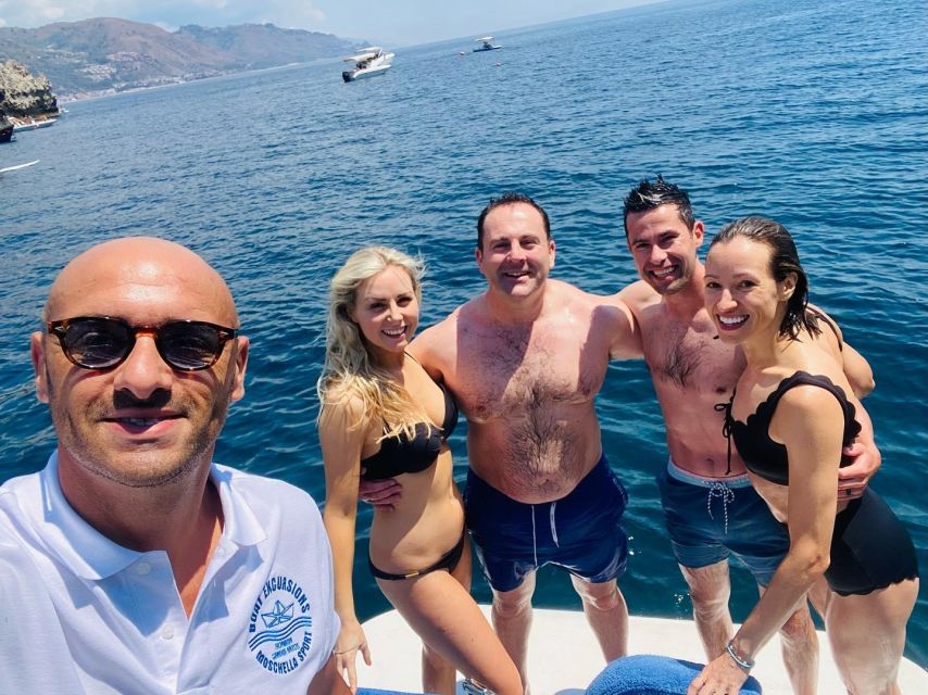 Taormina and Giardini Naxos 3/5/7 hours by PRIVATE BOAT - The Queen Mary II experience: comfort, pace, and a group that stays together