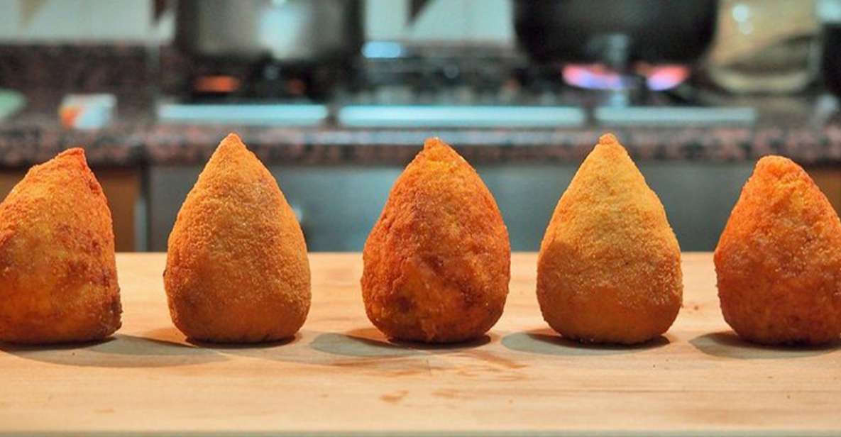 Taormina: Arancino Making Class with Drinks - What you’ll cook: the shape, the filling, and the crispy crust