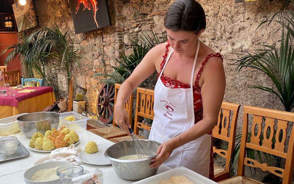 Taormina: Arancino Making Class with Drinks - The instructor experience: names you may see and the teaching style