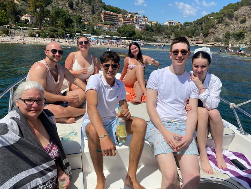 Taormina: Boat Tour with Sicilian Wine Tasting - The 3-hour flow: photo stops, Blue Grotto, then Isola Bella