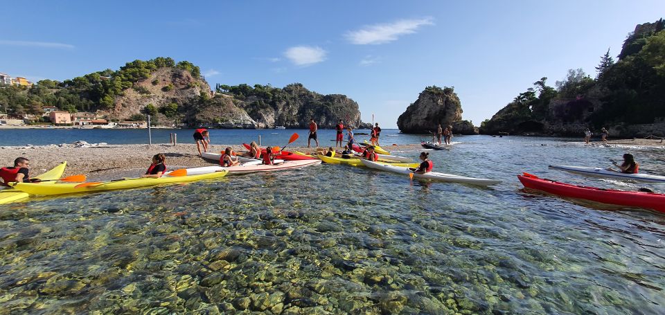 Taormina: Kayak Coastal Tour to Isola Bella and Blue Grotto - Guides, Small Groups, and the Human Touch