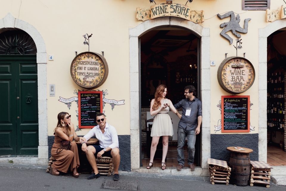 Taormina: Shared or Private Food & Wine Walking Tour - Stop three: Sicilian pastries plus liquors to end on a sweet note