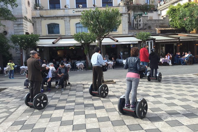 Taormina Shore Excursion: City Segway Tour - San Domenico to the park side: gliding instead of climbing