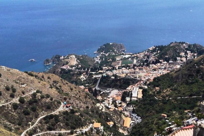 Taormina shore tour - for small group cruise passengers - The 45-Minute Drive Up to Taormina and Those East-Coast Views