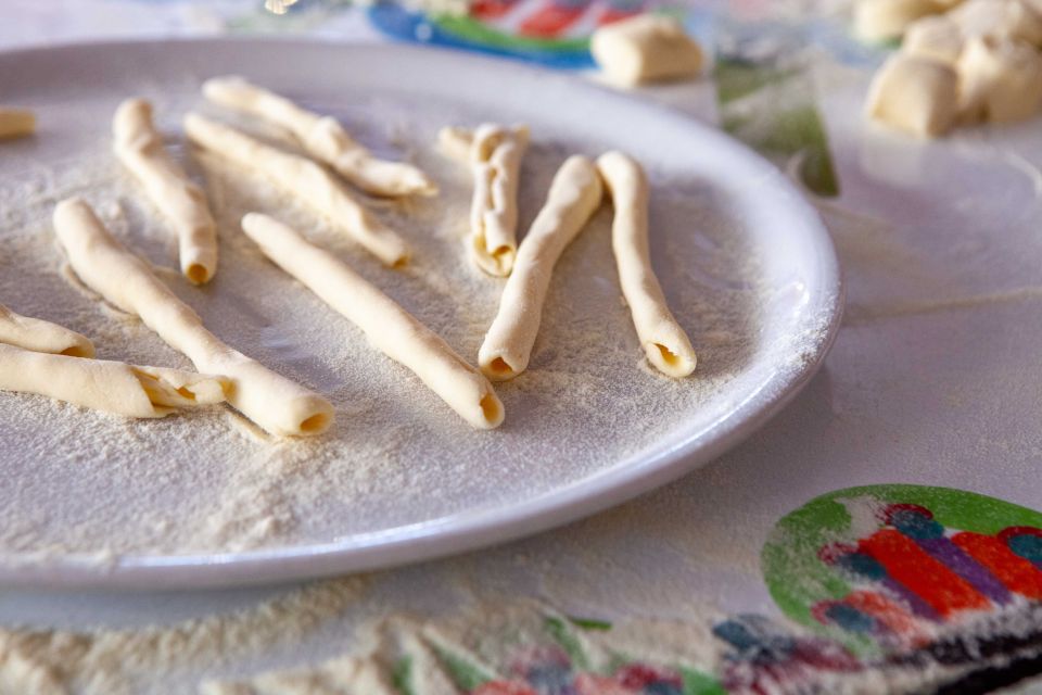 Taormina: Sicilian Cooking Class & Market Tour - The Cooking Class: Handmade Pasta and Classic Sicilian Dishes