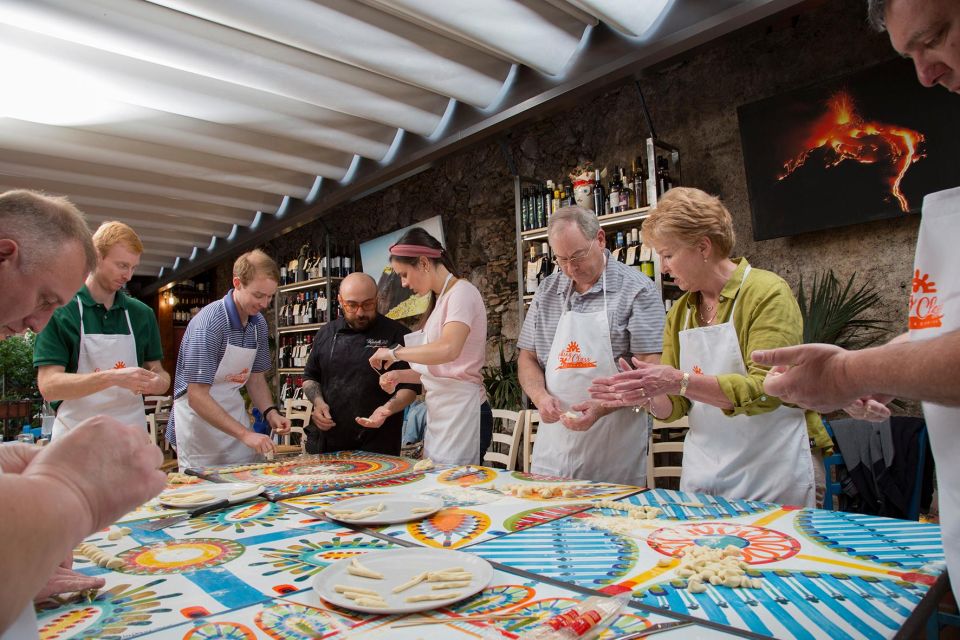 Taormina: Sicilian Cooking Class w/ a Visit to Local Market - Finding Porta Messina and Getting Set Up Fast